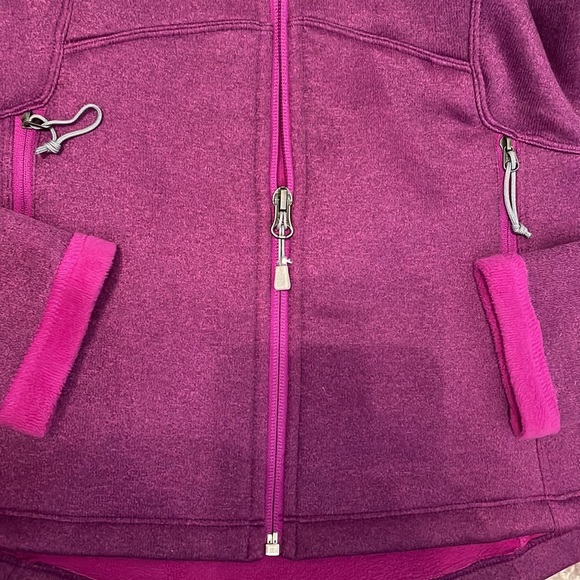 Plum North Face full zip jacket - Picture 5 of 5
